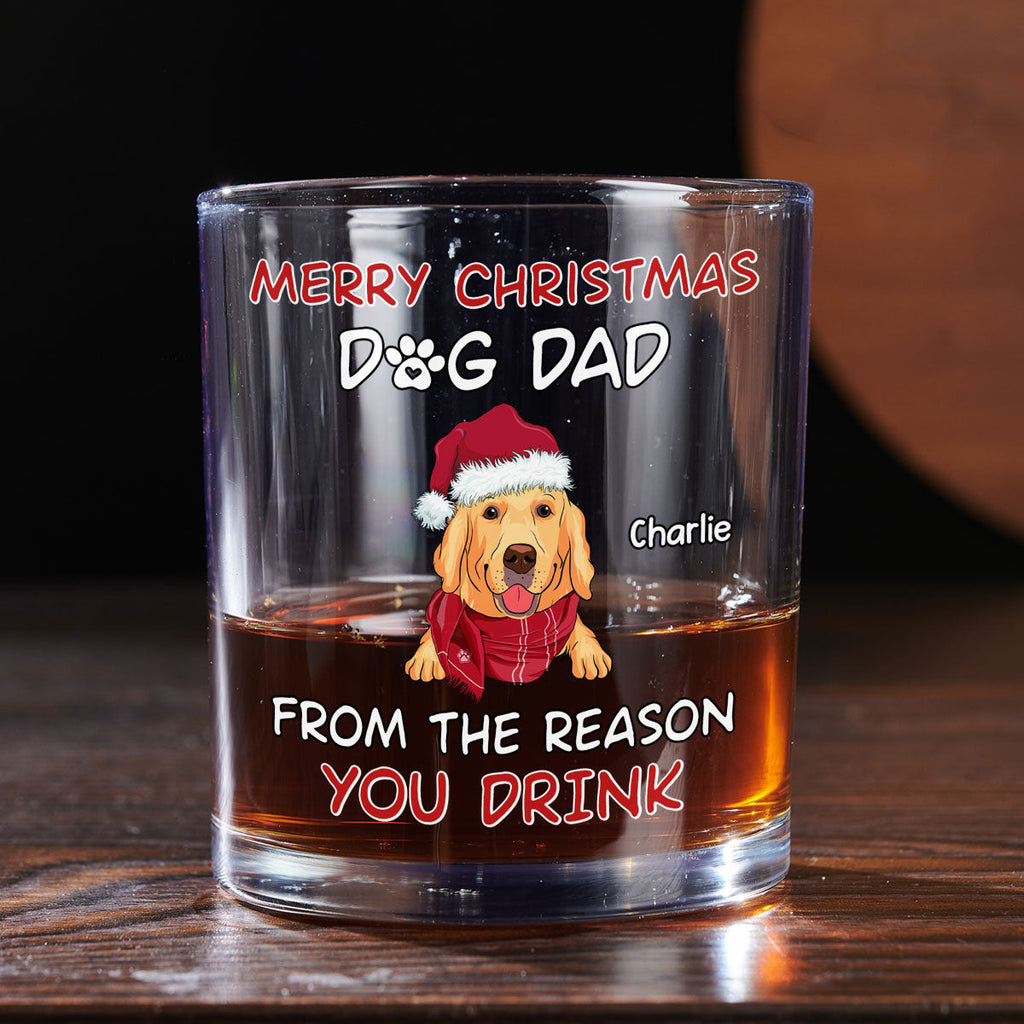 The Reason You Drink - Personalized Whiskey Glass
