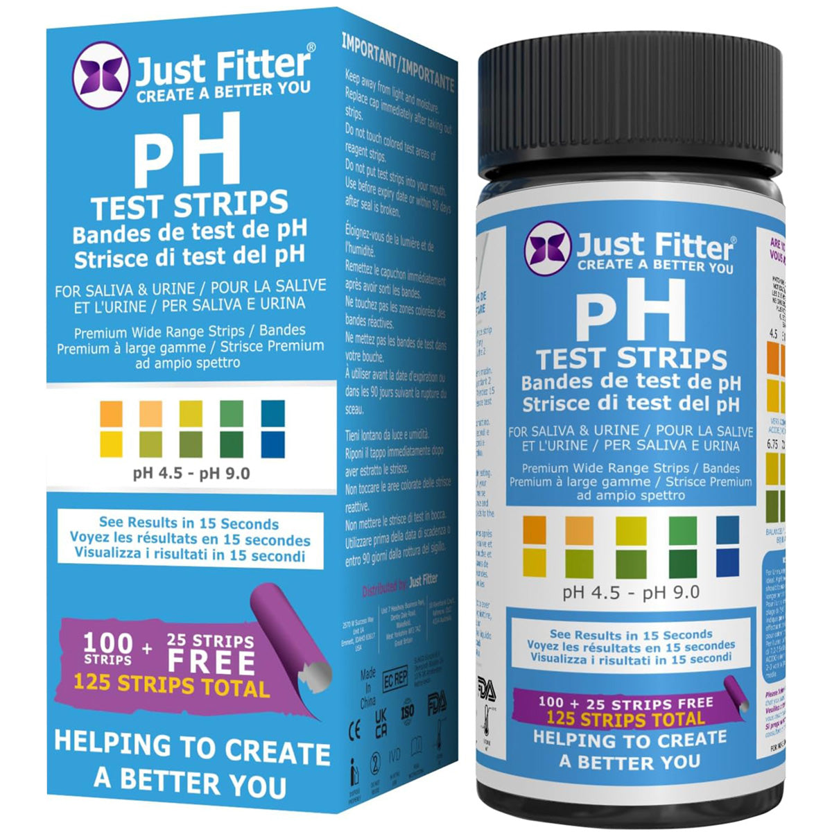 Diagnostic pH Test Strips for Dogs and Cats