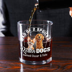 Rotten Dogs - Personalized Whiskey Glass