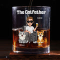 The Catfather Retro - Personalized Whiskey Glass