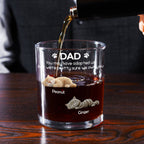 I Own You For Sure Cat Version 2 - Personalized Whiskey Glass