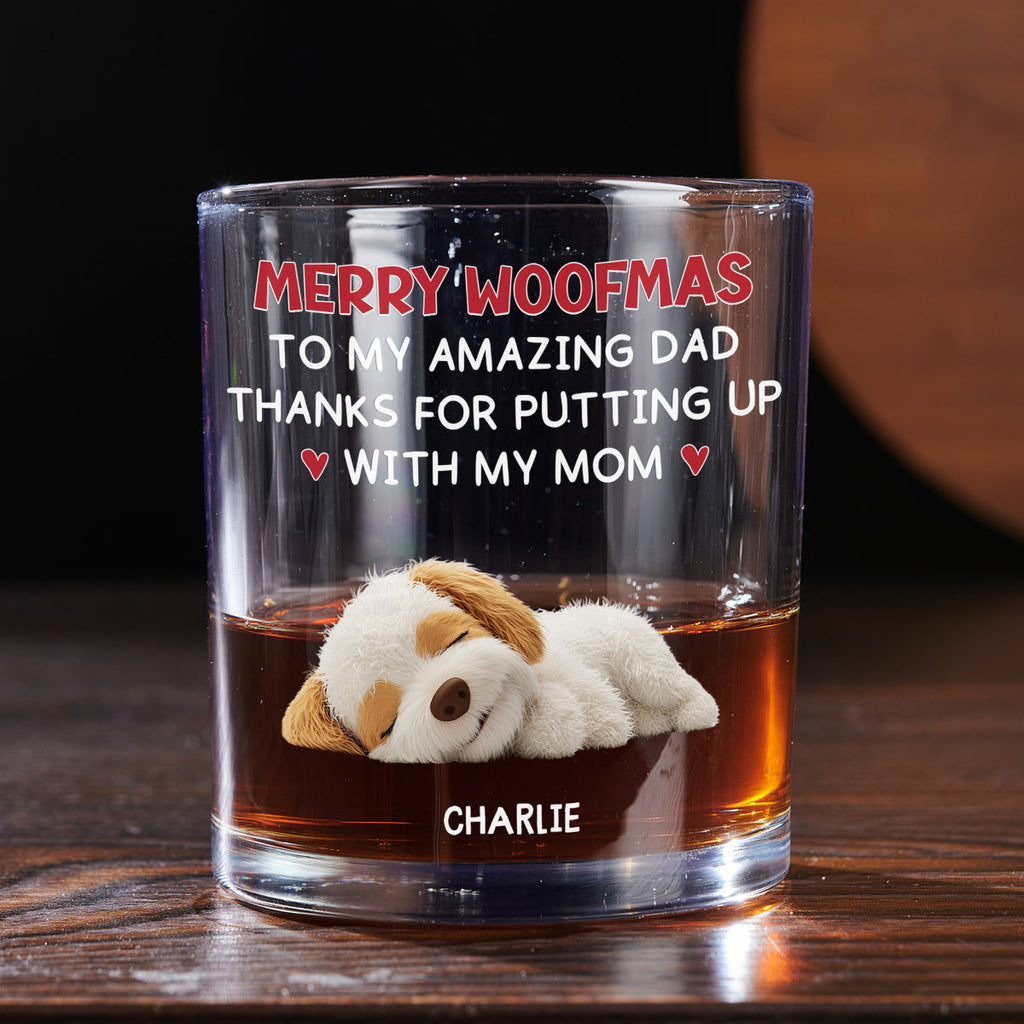 Thank You Dad - Personalized Whiskey Glass