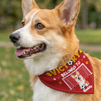 Victory Belongs To - Personalized Pet Bandana