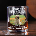 Thanks For Having Me Photo - Personalized Whiskey Glass