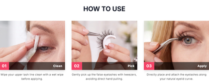 💥HOT SALE 50% OFF!💥Reusable Self-Adhesive False Eyelashes