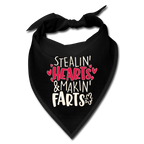 Stealin' Hearts and Makin' Farts - Dog Bandana