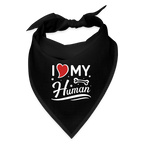 I Love My Human - Dog Bandana