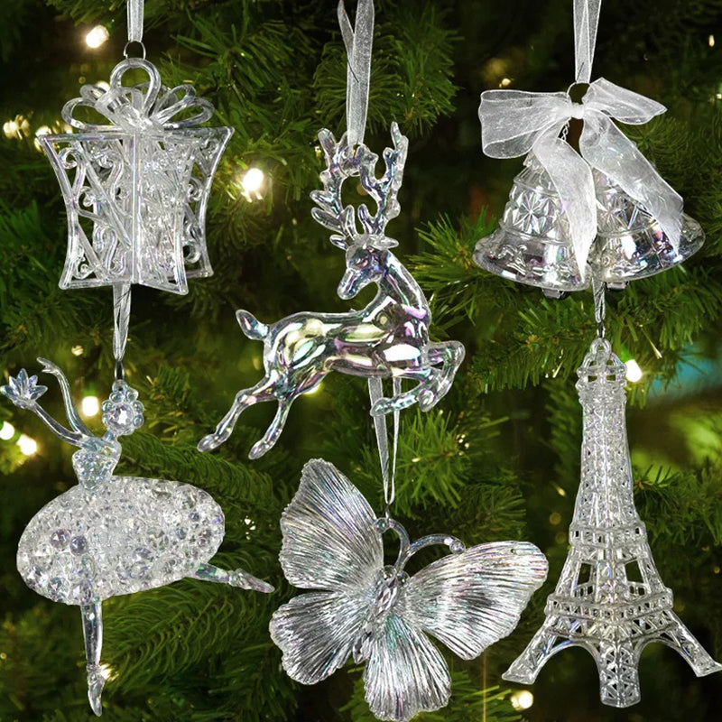 Christmas Clear Seven Colorful Decoration Pendant 🎄 (Warm Gift 🎁)