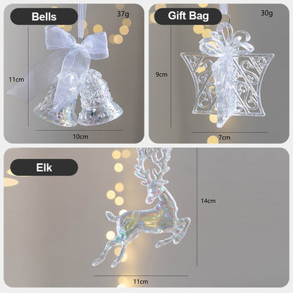 Christmas Clear Seven Colorful Decoration Pendant 🎄 (Warm Gift 🎁)