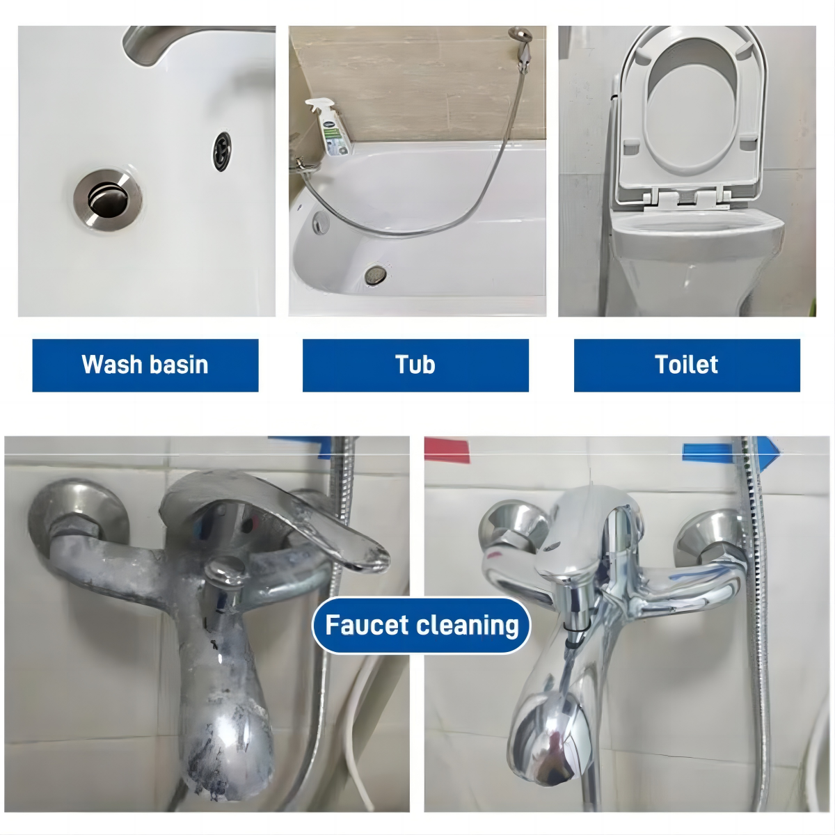 🥰2025 New Hot Sales - 49% OFF🏠Antibacterial Bathroom Cleaner Limescale Remover