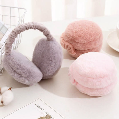 😍Warm Gift👉Folding plush ear flaps for the winter💓