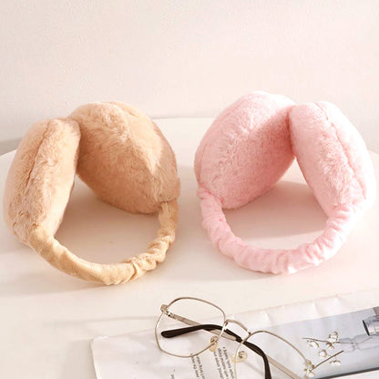😍Warm Gift👉Folding plush ear flaps for the winter💓