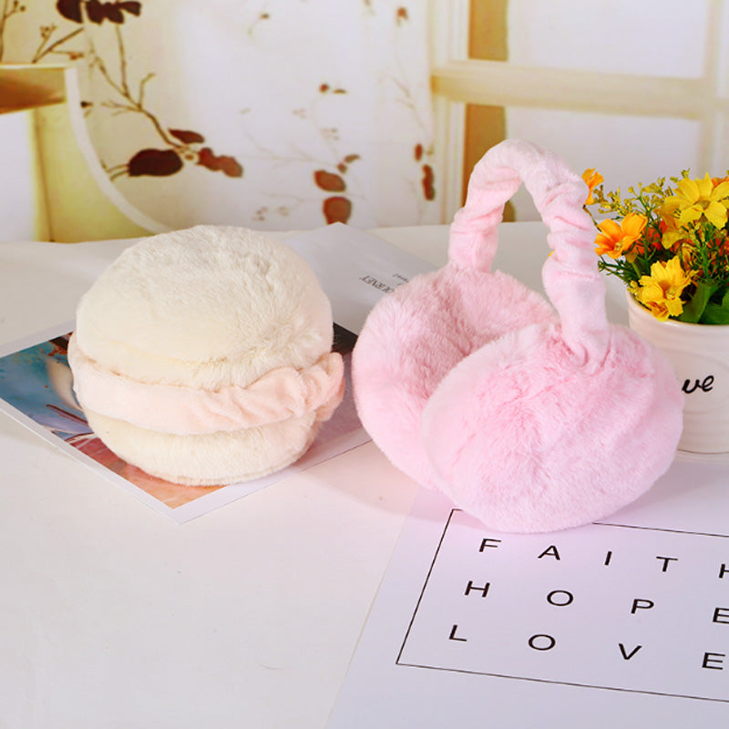 😍Warm Gift👉Folding plush ear flaps for the winter💓