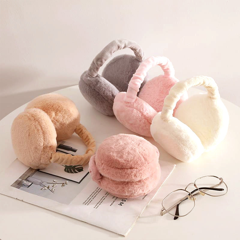 😍Warm Gift👉Folding plush ear flaps for the winter💓