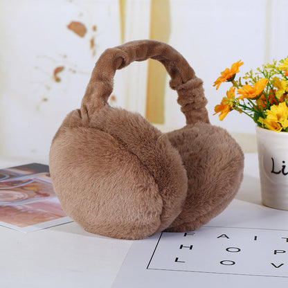 😍Warm Gift👉Folding plush ear flaps for the winter💓