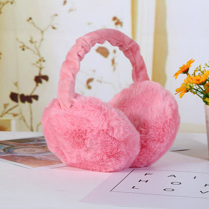 😍Warm Gift👉Folding plush ear flaps for the winter💓