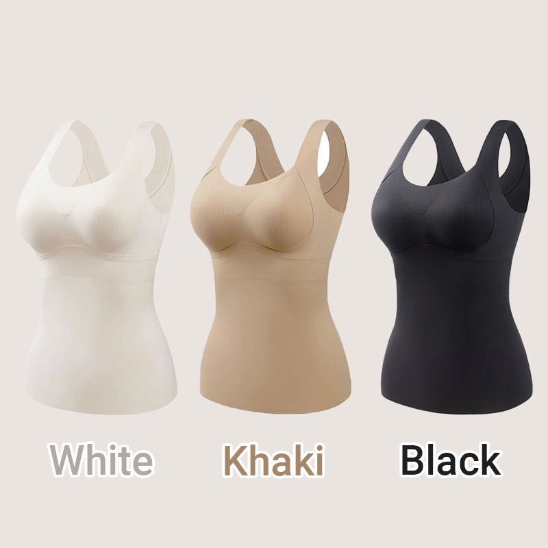 NEW YEAR SALE🤩[Women’s Gift] Women's Thermal Tank Tops With Built-in Bra