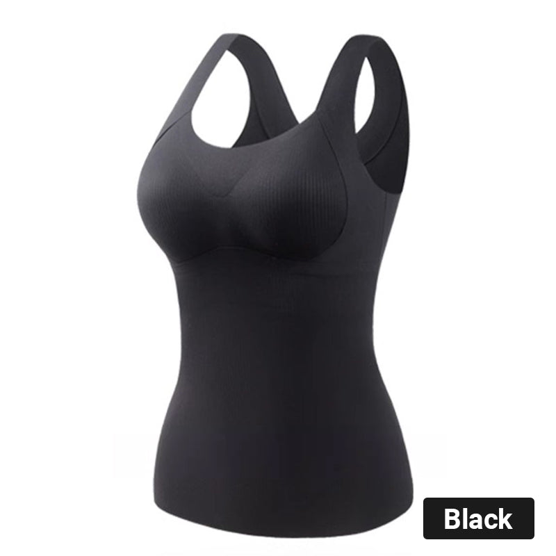 NEW YEAR SALE🤩[Women’s Gift] Women's Thermal Tank Tops With Built-in Bra