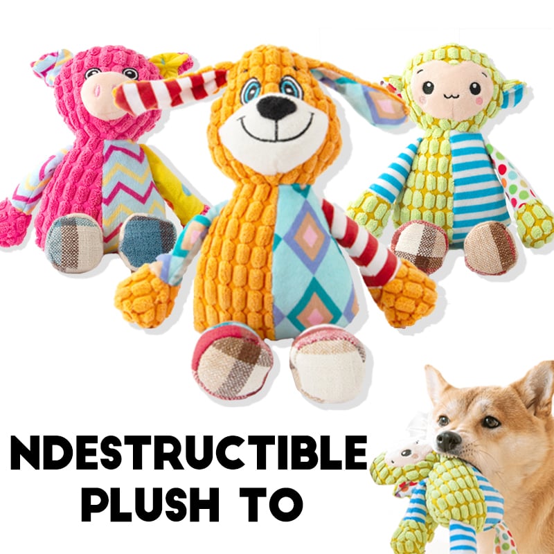 🥰2025 New Hot Sales - 49% OFF🐶IMMORTAL SQUEAKER PLUSH TOY FOR AGGRESSIVE CHEWERS