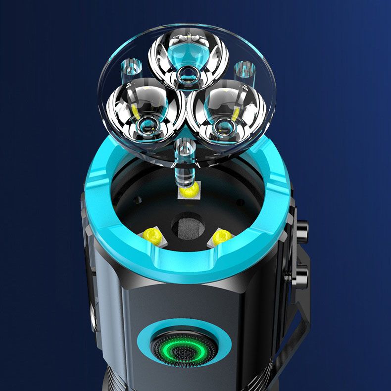 Gift Choice - Mini Bright Three-eye LED Flashlight