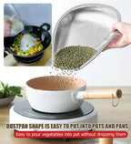 🔥Stainless Steel Dense Hole Drain Dustpan