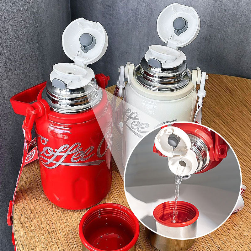 💝[Creative Gift] All-Season Universal Large Capacity Insulated Cola Cup