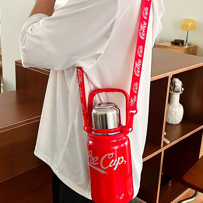 💝[Creative Gift] All-Season Universal Large Capacity Insulated Cola Cup