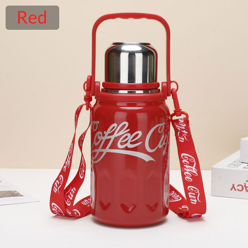 💝[Creative Gift] All-Season Universal Large Capacity Insulated Cola Cup