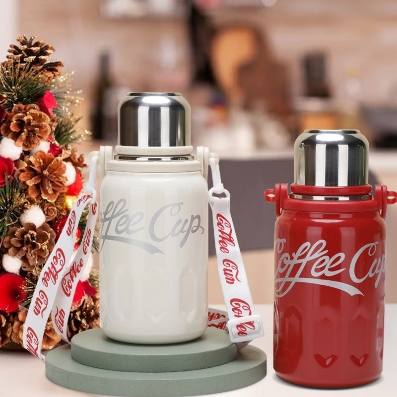 💝[Creative Gift] All-Season Universal Large Capacity Insulated Cola Cup