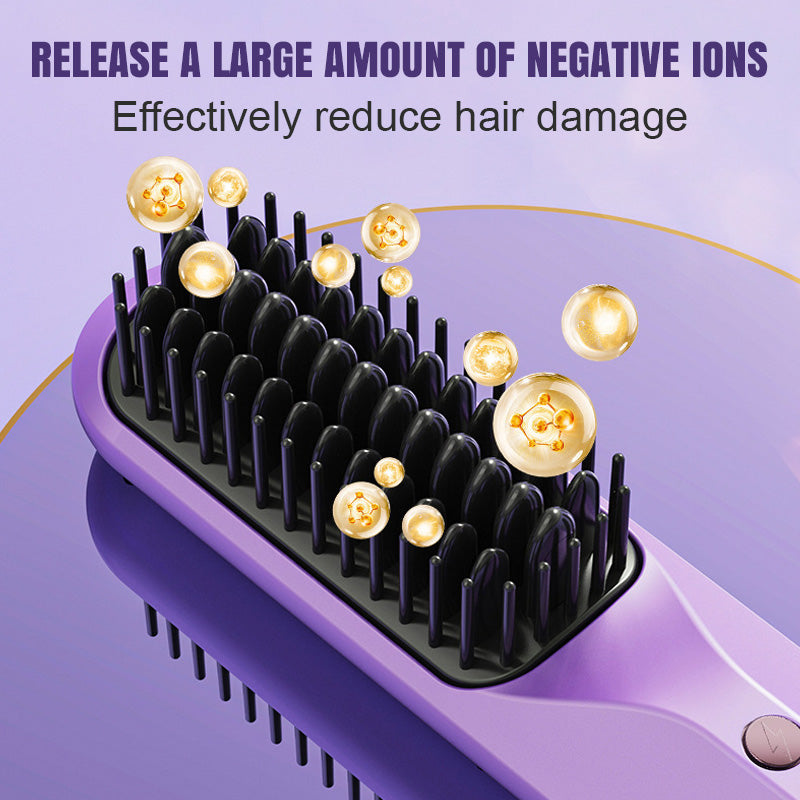 🥰2025 New Hot Sales - 49% OFF🔥Women's Hair Straightener Comb