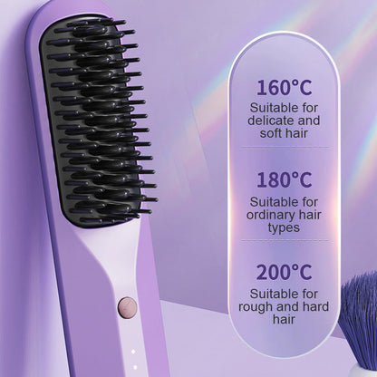 🥰2025 New Hot Sales - 49% OFF🔥Women's Hair Straightener Comb