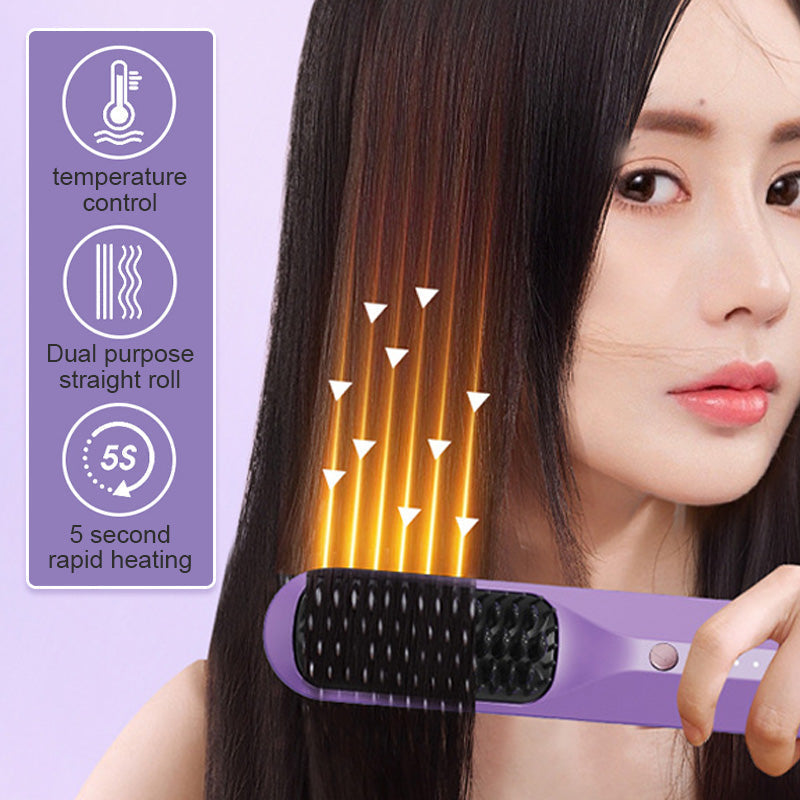 🥰2025 New Hot Sales - 49% OFF🔥Women's Hair Straightener Comb