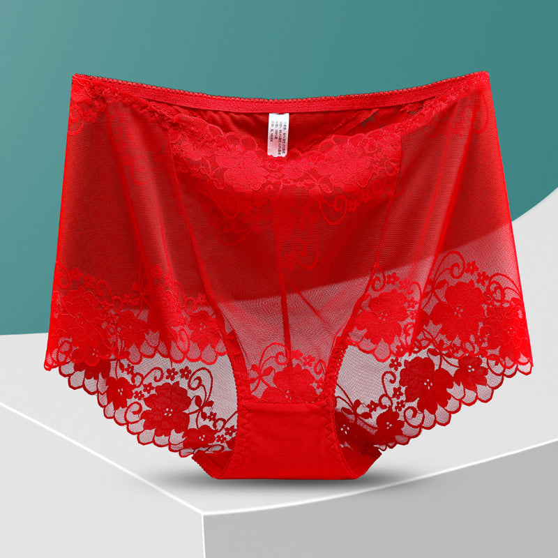 🎁Hot Sale Buy 1 Get 3🎁Ladies Silk Lace Handmade Panties