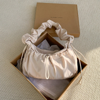 🌞 🌺 Dual-Back High-End Underarm Cloud Bag