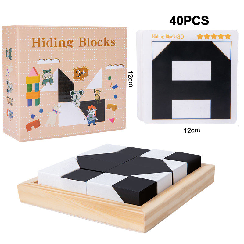 🎄Early Xmas Sales - 49% OFF🎅Puzzle Hidden Building Blocks Puzzle Toys🎁Great Gift
