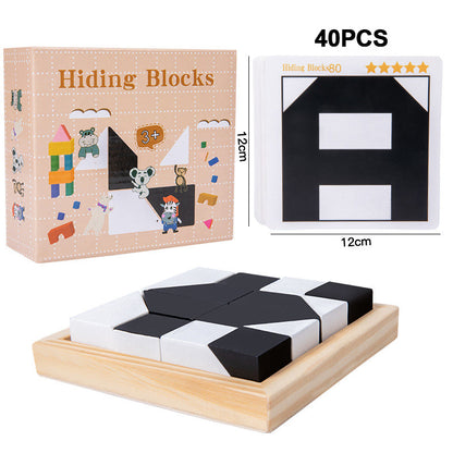 🎄Early Xmas Sales - 49% OFF🎅Puzzle Hidden Building Blocks Puzzle Toys🎁Great Gift