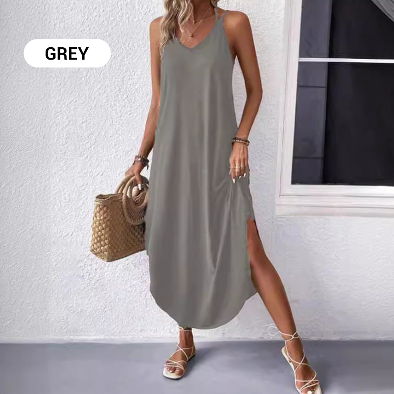 Fashion Breathable Spaghetti Strap Dress