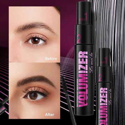 🔥Christmas Sale 49% Off👉Dual-Purpose Long Thick Curl Eyelash Mascara🎉BUY 1 GET 1 FREE