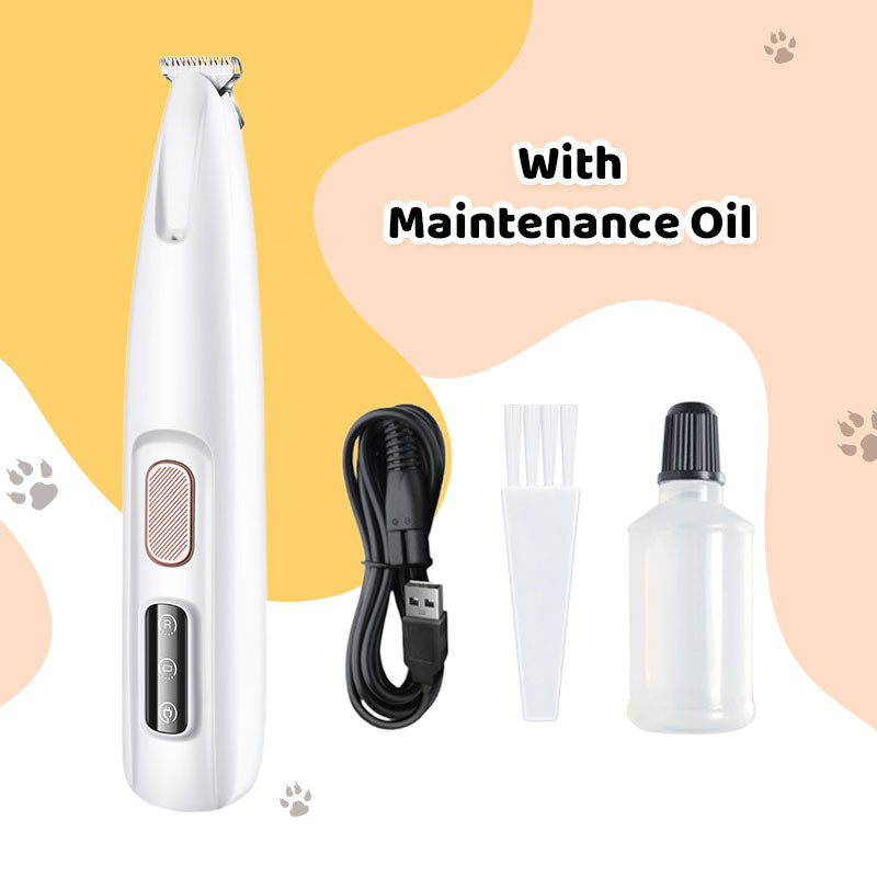 🐶🐱Waterproof Rechargeable Pet Shaver with LED Light