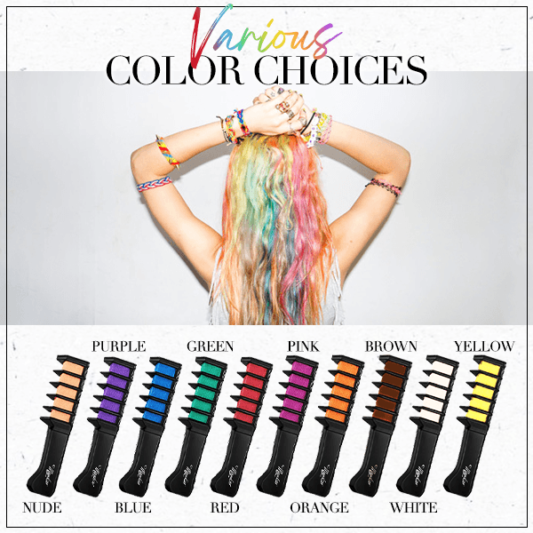 💇‍♀️✨Christmas Sale 50%🔥Festive Fun Hair Chalk Combs