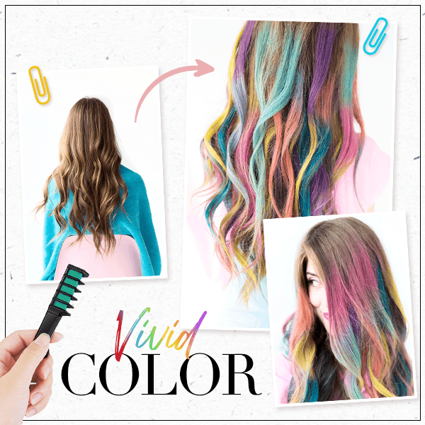 💇‍♀️✨Christmas Sale 50%🔥Festive Fun Hair Chalk Combs