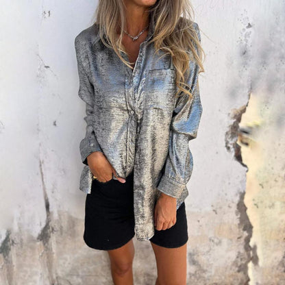 🔥Buy 2 Free Shipping🔥Casual Fashionable Lapel Shirt for Women