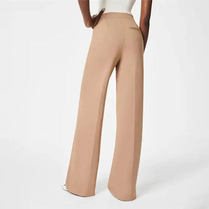 💖 50%OFF⚡Three lengths available 💖Women's Plus-Size High Stretch High-Waist Wide-Leg Pants