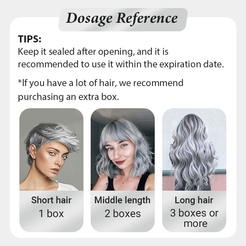 🔥BUY MORE FREE SHIPPING🔥Long-Lasting Non-damaging Silver Gray Hair Cream