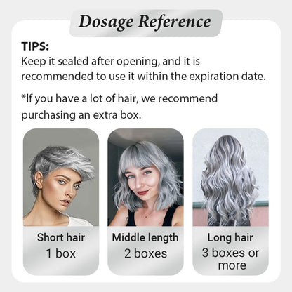 🔥BUY MORE FREE SHIPPING🔥Long-Lasting Non-damaging Silver Gray Hair Cream