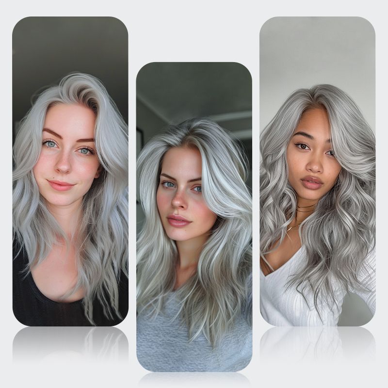 🔥BUY MORE FREE SHIPPING🔥Long-Lasting Non-damaging Silver Gray Hair Cream