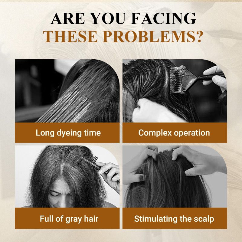 ✈️Buy 2 Get 1 Free & Free shipping📦Instant Result Hair Dye Shampoo