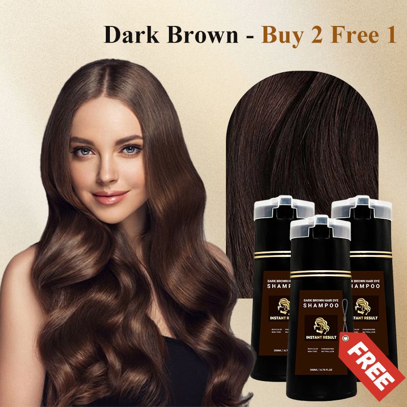 ✈️Buy 2 Get 1 Free & Free shipping📦Instant Result Hair Dye Shampoo