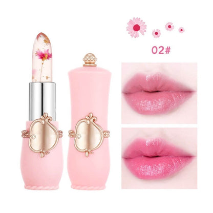 💄Crystal Jelly Flower Color Changing  Lipstick-✨BUY 1 GET 1 FREE