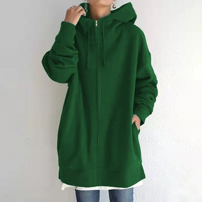 🔥Buy 2 Free Shipping✈️Women's Autumn/Winter Zipper Hooded Sweater